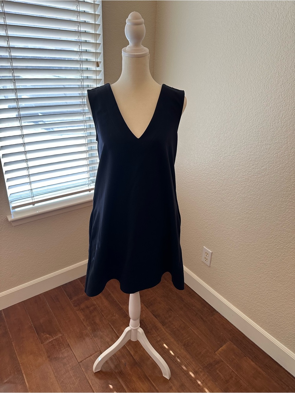 Navy DVF Dress